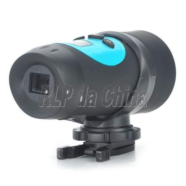 Esportes 720P 0,7 LCD Ação 1.3MP Câmera de Vídeo