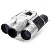 300KP CMOS 10x25 Telescópio Binocular Câmera Digital - Prata