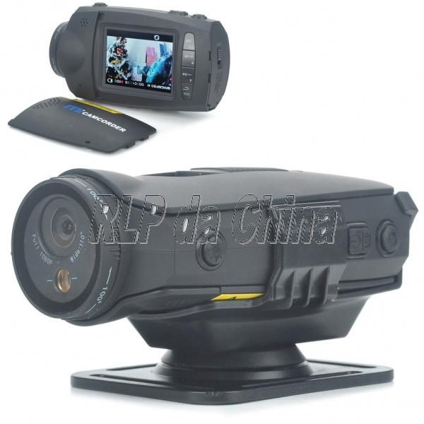 1080P 5MP Wide Angle impermeável Câmera de Vídeo Ação com HD